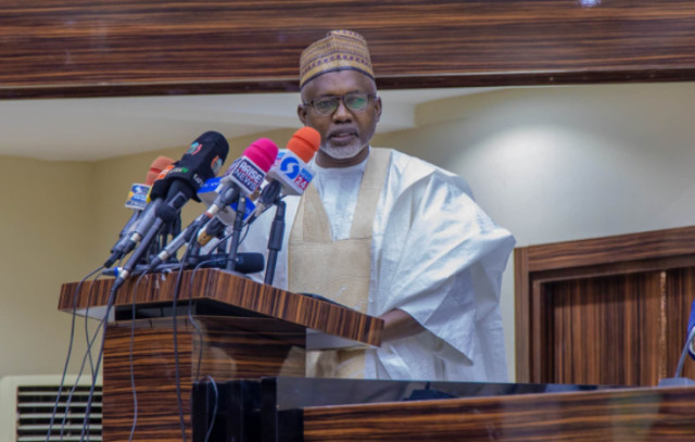 Photo of the Minister of State for Education, Dr Yusuf Tanko Sununu